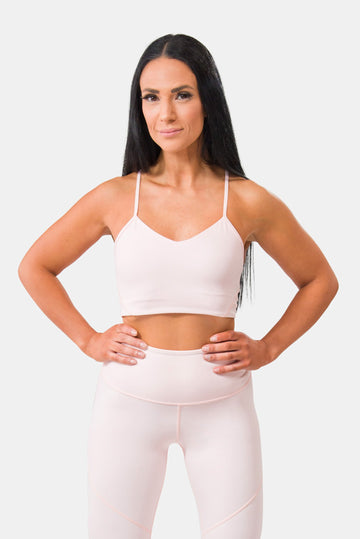 STING Aurora Coral Infinity Sports Bra Pink